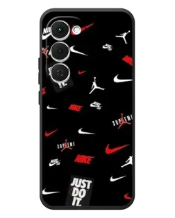 Чехол для TECNO Spark 40 Pro Plus с картинкой «Nike Mix Pattern»