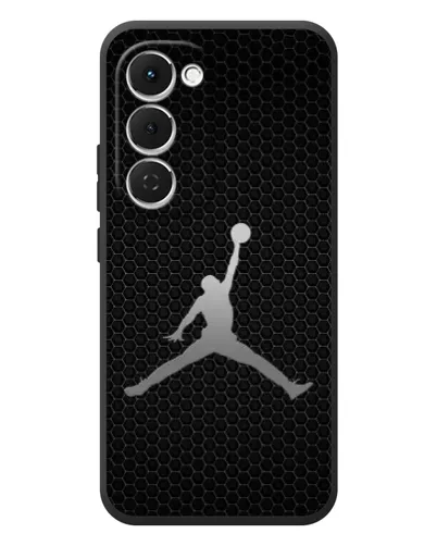Чехол для TECNO Spark 40 Pro Plus с картинкой «Jordan Dark Carbon»