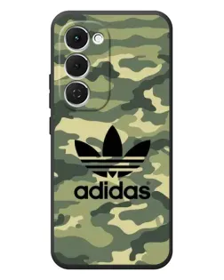Чехол для TECNO Spark 40 Pro Plus с картинкой «Милитари стиль Adidas»