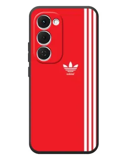 Чехол для TECNO Spark 40 Pro Plus с картинкой «Красный минимализм Adidas»