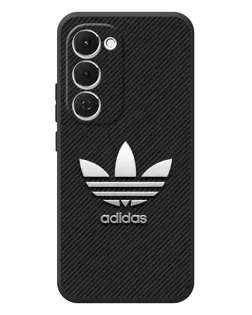Чехол для TECNO Spark 40 Pro Plus с картинкой «Adidas Карбоновая текстура»