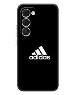 Чехол для TECNO Spark 40 Pro Plus с картинкой «Черная классика Adidas»