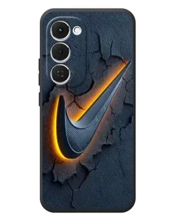 Чехол для TECNO Spark 40 Pro Plus с картинкой «Объемный логотип Найк»