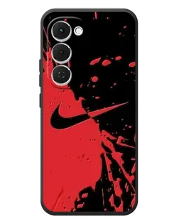 Чохол для TECNO Spark 40 Pro Plus з картинкою «Червоні бризки Nike»
