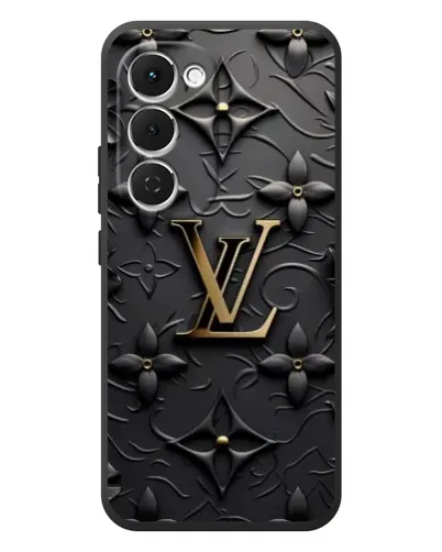 Чехол для TECNO Spark 40 Pro Plus с картинкой «Кожаная текстура LV» Чехол для TECNO Spark 40 Pro Plus с картинкой «Кожаная текстура LV»