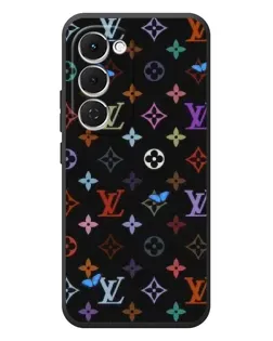 Чехол для TECNO Spark 40 Pro Plus с картинкой «Цветная монограмма LV»