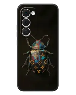Чехол для TECNO Spark 40 Pro Plus с картинкой «LV — мраморный принт»