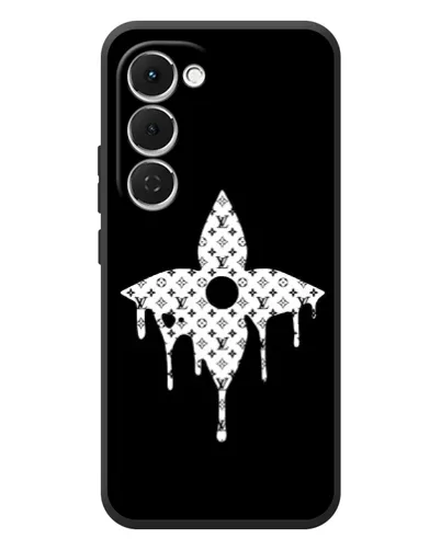Чехол для TECNO Spark 40 Pro Plus с картинкой «Цветочная монограмма» Чехол для TECNO Spark 40 Pro Plus с картинкой «Цветочная монограмма»