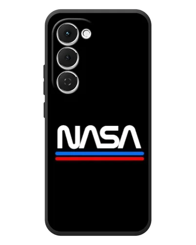 Чехол для TECNO Spark 40 Pro Plus с картинкой «NASA — классика Red Blue»