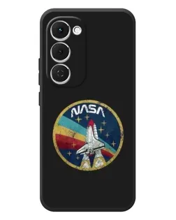 Чехол для TECNO Spark 40 Pro Plus с картинкой «NASA — эмблема миссии» Чехол для TECNO Spark 40 Pro Plus с картинкой «NASA — эмблема миссии»