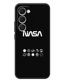 Чехол для TECNO Spark 40 Pro Plus с картинкой «NASA — технический принт»