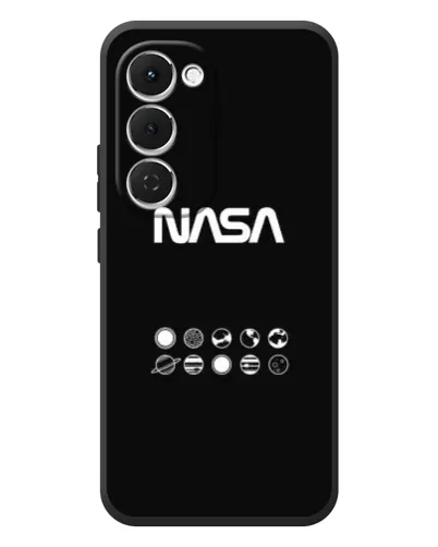 Чехол для TECNO Spark 40 Pro Plus с картинкой «NASA — технический принт»
