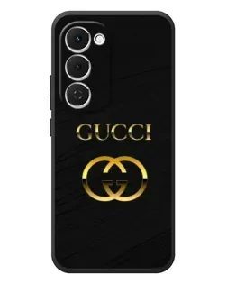 Чехол для TECNO Spark 40 Pro Plus с картинкой «Золотой логотип Gucci»