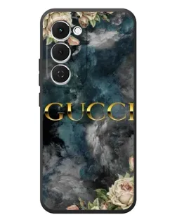 Чехол для TECNO Spark 40 Pro Plus с картинкой «Абстрактные цветы Gucci»