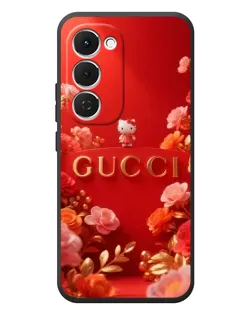 Чехол для TECNO Spark 40 Pro Plus с картинкой «Gucci — золотой сад»