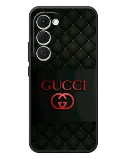 Чехол для TECNO Spark 40 Pro Plus с картинкой «Gucci — стеганый черный»