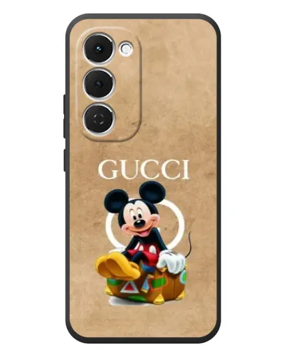 Чехол для TECNO Spark 40 Pro Plus с картинкой «Микки Маус Gucci — крафт» Чехол для TECNO Spark 40 Pro Plus с картинкой «Микки Маус Gucci — крафт»