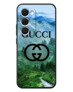 Чехол для TECNO Spark 40 Pro Plus с картинкой «Gucci — горный пейзаж»