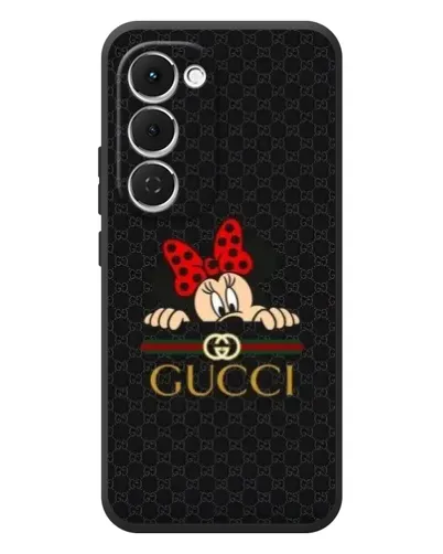 Чехол для TECNO Spark 40 Pro Plus с картинкой «Минни Маус Gucci — черный» Чехол для TECNO Spark 40 Pro Plus с картинкой «Минни Маус Gucci — черный»
