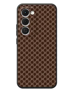 Чохол для TECNO Spark 40 Pro Plus з картинкою «Gucci — шоколадна сітка»