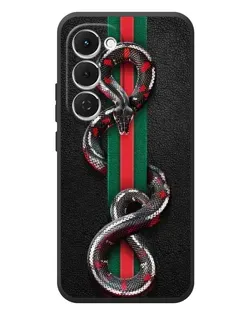 Чохол для TECNO Spark 40 Pro Plus з картинкою «Gucci — змія на смузі»