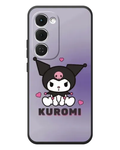 Чехол для TECNO Spark 40 Pro Plus с картинкой «Kuromi — фиолетовый арт»