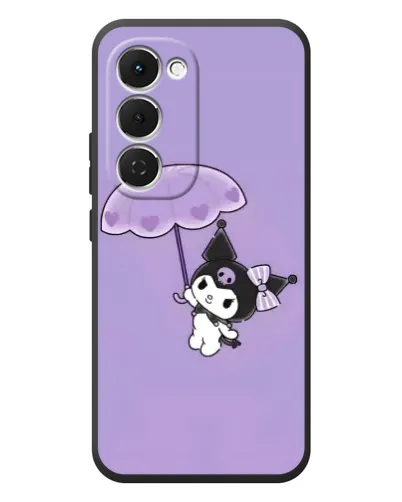 Чехол для TECNO Spark 40 Pro Plus с картинкой «Kuromi с зонтиком»