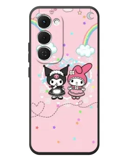 Чехол для TECNO Spark 40 Pro Plus с картинкой «My Melody и Kuromi» Чехол для TECNO Spark 40 Pro Plus с картинкой «My Melody и Kuromi»