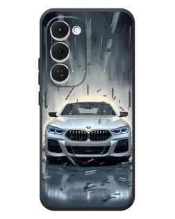 Чехол для TECNO Spark 40 Pro Plus с картинкой «BMW в свете фар»