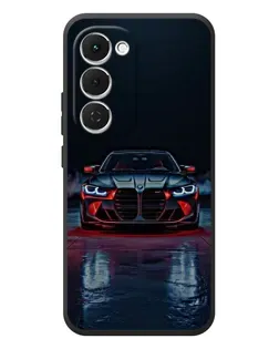 Чехол для TECNO Spark 40 Pro Plus с картинкой «BMW на мокрой дороге»