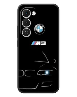 Чехол для TECNO Spark 40 Pro Plus с картинкой «Минималистичный принт BMW M3»