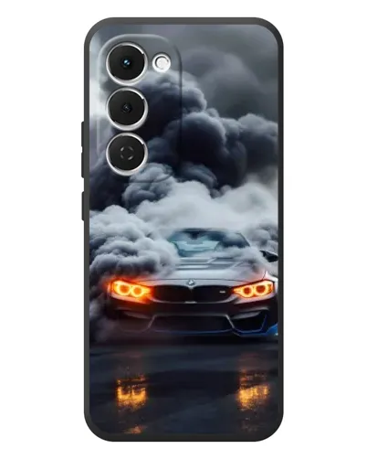 Чехол для TECNO Spark 40 Pro Plus с картинкой «BMW в дыму» Чехол для TECNO Spark 40 Pro Plus с картинкой «BMW в дыму»