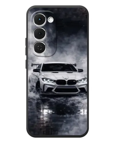 Чехол для TECNO Spark 40 Pro Plus с картинкой «BMW сквозь туман» Чехол для TECNO Spark 40 Pro Plus с картинкой «BMW сквозь туман»