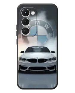 Чохол для TECNO Spark 40 Pro Plus з картинкою «BMW в білому диму»