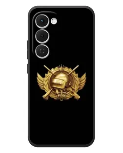 Чехол для TECNO Spark 40 Pro Plus с картинкой «PUBG — оранжевый градиент» Чехол для TECNO Spark 40 Pro Plus с картинкой «PUBG — оранжевый градиент»
