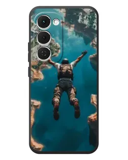 Чехол для TECNO Spark 40 Pro Plus с картинкой «PUBG — свободное падение»