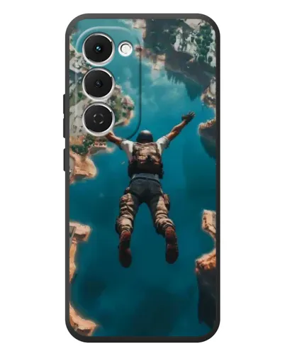 Чехол для TECNO Spark 40 Pro Plus с картинкой «PUBG — свободное падение»