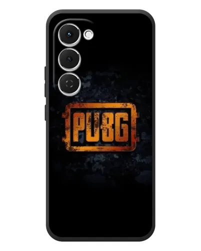 Чехол для TECNO Spark 40 Pro Plus с картинкой «PUBG — золотой логотип»