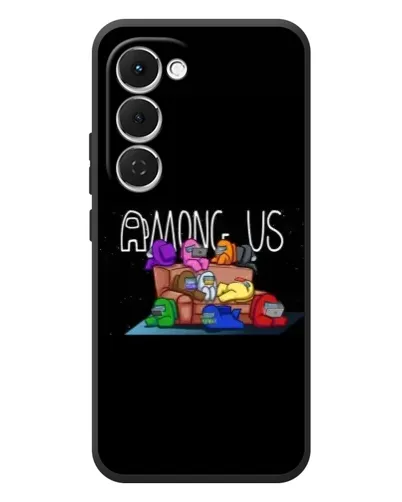 Чехол для TECNO Spark 40 Pro Plus с картинкой «Логотип Among Us» Чехол для TECNO Spark 40 Pro Plus с картинкой «Логотип Among Us»