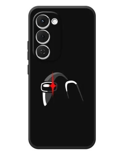 Чехол для TECNO Spark 40 Pro Plus с картинкой «Among Us шлем» Чехол для TECNO Spark 40 Pro Plus с картинкой «Among Us шлем»