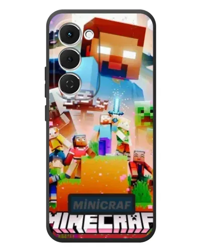Чехол для TECNO Spark 40 Pro Plus с картинкой «Minecraft герои игры» Чехол для TECNO Spark 40 Pro Plus с картинкой «Minecraft герои игры»