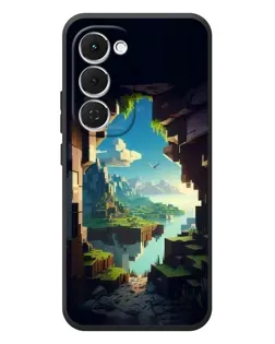 Чехол для TECNO Spark 40 Pro Plus с картинкой «Вид из пещеры»