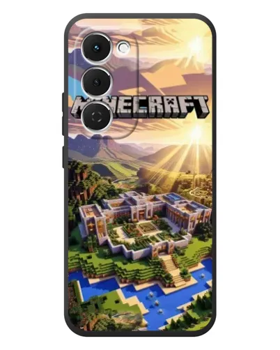 Чехол для TECNO Spark 40 Pro Plus с картинкой «Minecraft панорама» Чехол для TECNO Spark 40 Pro Plus с картинкой «Minecraft панорама»