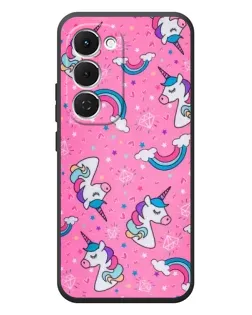 Чехол для TECNO Spark 40 Pro Plus с картинкой «Unicorn паттерн розовый» Чехол для TECNO Spark 40 Pro Plus с картинкой «Unicorn паттерн розовый»