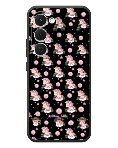 Чехол для TECNO Spark 40 Pro Plus с картинкой «Magic Unicorn паттерн»
