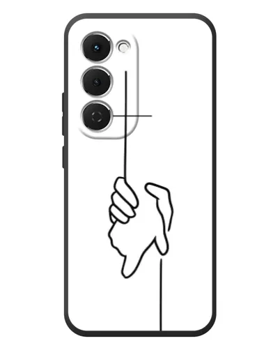 Чехол для TECNO Spark 40 Pro Plus с картинкой «Рука держит» Чехол для TECNO Spark 40 Pro Plus с картинкой «Рука держит»