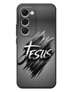 Чехол для TECNO Spark 40 Pro Plus с картинкой «Надпись Jesus Graffiti»