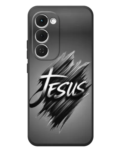 Чехол для TECNO Spark 40 Pro Plus с картинкой «Надпись Jesus Graffiti» Чехол для TECNO Spark 40 Pro Plus с картинкой «Надпись Jesus Graffiti»