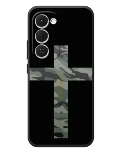 Чехол для TECNO Spark 40 Pro Plus с картинкой «Милитари Крест»