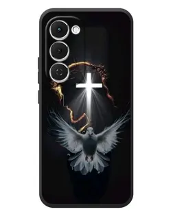 Чехол для TECNO Spark 40 Pro Plus с картинкой «Голубь и Свет»